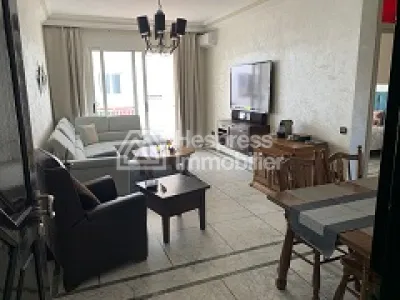Furnished 90m² apartment for rent, 2 bedrooms in Casablanca
