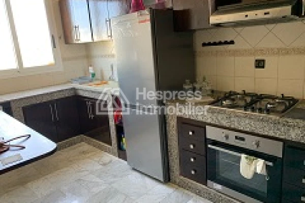 Furnished 90m² apartment for rent, 2 bedrooms in Casablanca