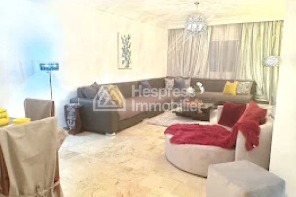 Furnished apartment for rent in Bd Abdelmoumen