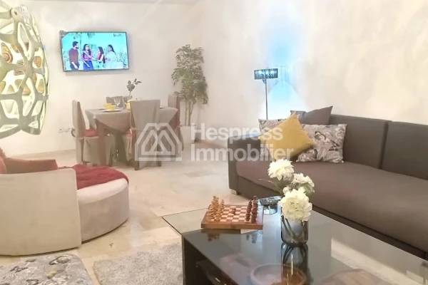 Furnished apartment for rent in Bd Abdelmoumen