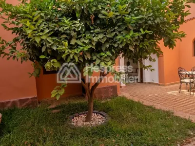 Beautiful riad for rent in Ennakhil Palmeraie . 4 large rooms. Furnished.