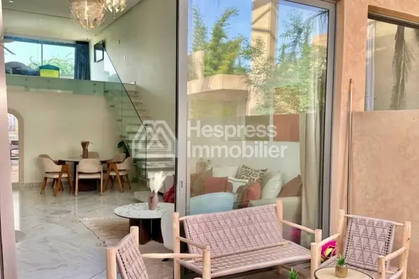 Appartement meublé 140 m² avec terrasse et piscine Route de Ouarzazate