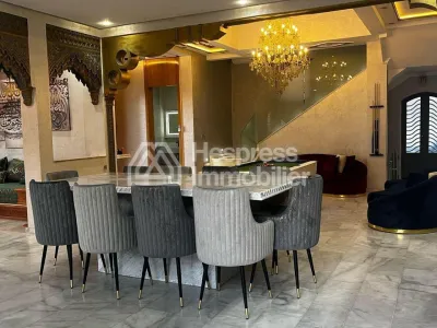 Modern villa with swimming pool in Targa on 3 levels for rent