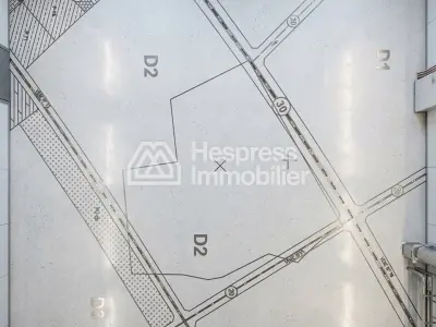 Terrain 2000 m² 20 min de Marrakech Vue Atlas