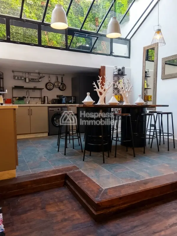 Rare Architect-Designed Loft • Parisian Glass Roof • Heart of Gueliz
