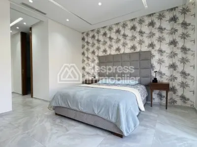 Modern house with pool and garden, Targa, Marrakech