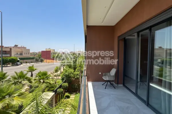 Modern house with pool and garden, Targa, Marrakech