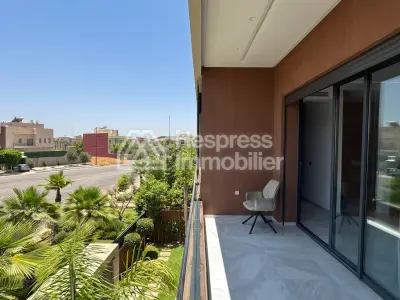 Modern house with pool and garden, Targa, Marrakech