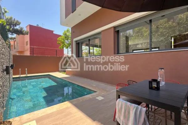 Modern house with pool and garden, Targa, Marrakech