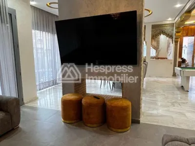 Modern villa with swimming pool in Targa on 3 levels for rent
