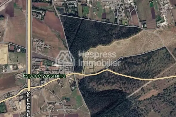 Land 2.6 Ha Bouskoura – Building plot for holiday & office/hotel use