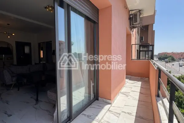 Furnished 2-bedroom apartment for rent Gueliz