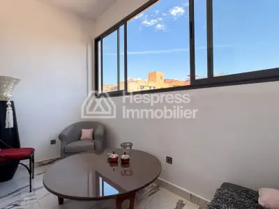 Furnished 2-bedroom apartment for rent Gueliz