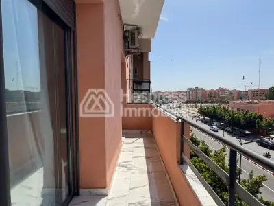 Furnished 2-bedroom apartment for rent Gueliz