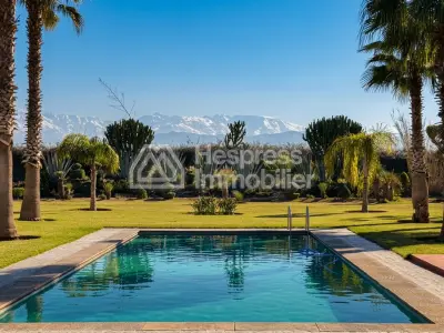 Architect-designed villa with Atlas Mountain views, Amizmiz Road