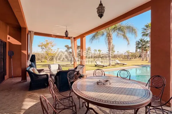 Architect-designed villa with Atlas Mountain views, Amizmiz Road
