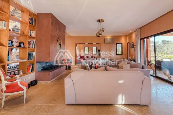 Architect-designed villa with Atlas Mountain views, Amizmiz Road