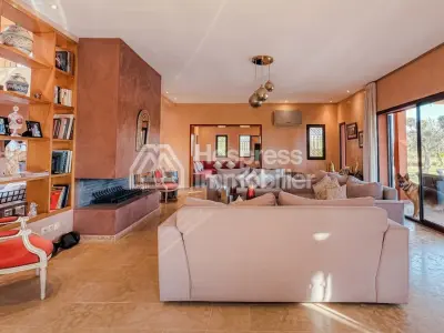Architect-designed villa with Atlas Mountain views, Amizmiz Road