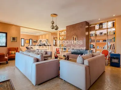Architect-designed villa with Atlas Mountain views, Amizmiz Road
