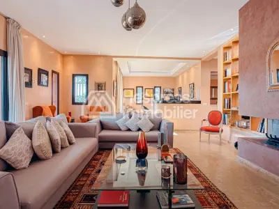 Architect-designed villa with Atlas Mountain views, Amizmiz Road