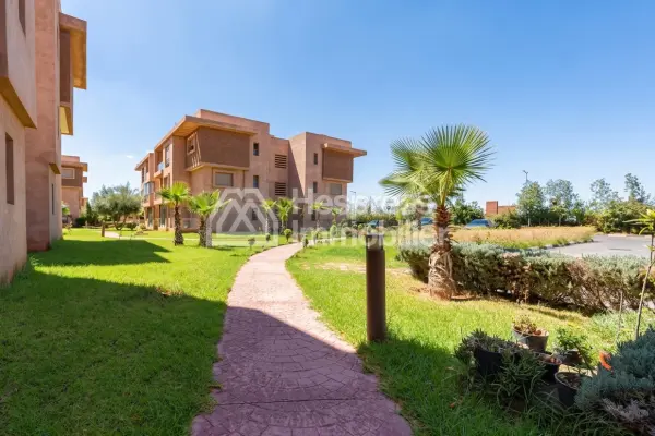 Furnished 2-bedroom apartment with pool view – Agdal