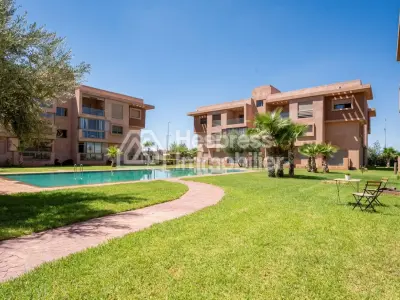Furnished 2-bedroom apartment with pool view – Agdal