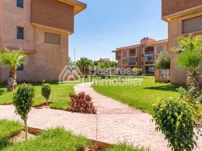 Furnished 2-bedroom apartment with pool view – Agdal