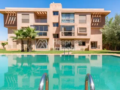 Furnished 2-bedroom apartment with pool view – Agdal