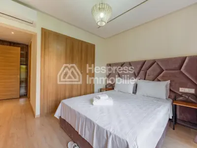 Furnished 2-bedroom apartment with pool view – Agdal