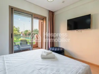 Furnished 2-bedroom apartment with pool view – Agdal