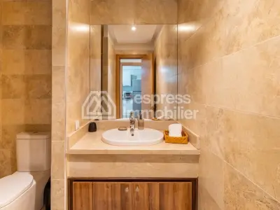 Furnished 2-bedroom apartment with pool view – Agdal