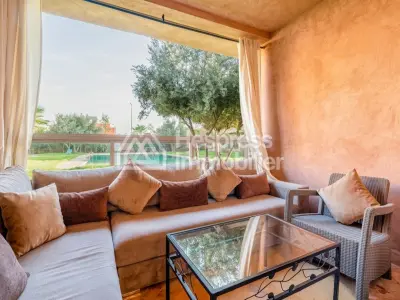 Furnished 2-bedroom apartment with pool view – Agdal