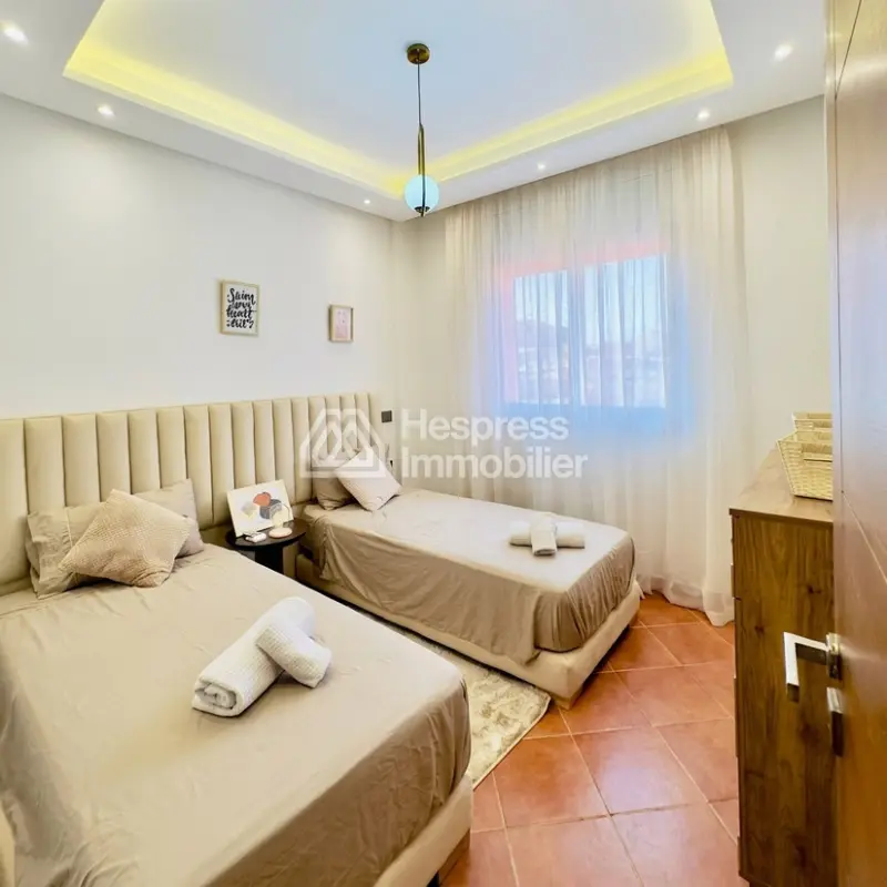 À louer appartement 2 chambres 5 min de guéliz