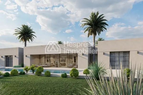 Exceptional new villa with 5 suites and 8 rooms