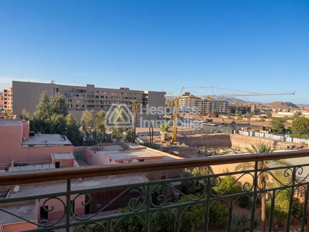 Luxury apartment in Gueliz with terrace