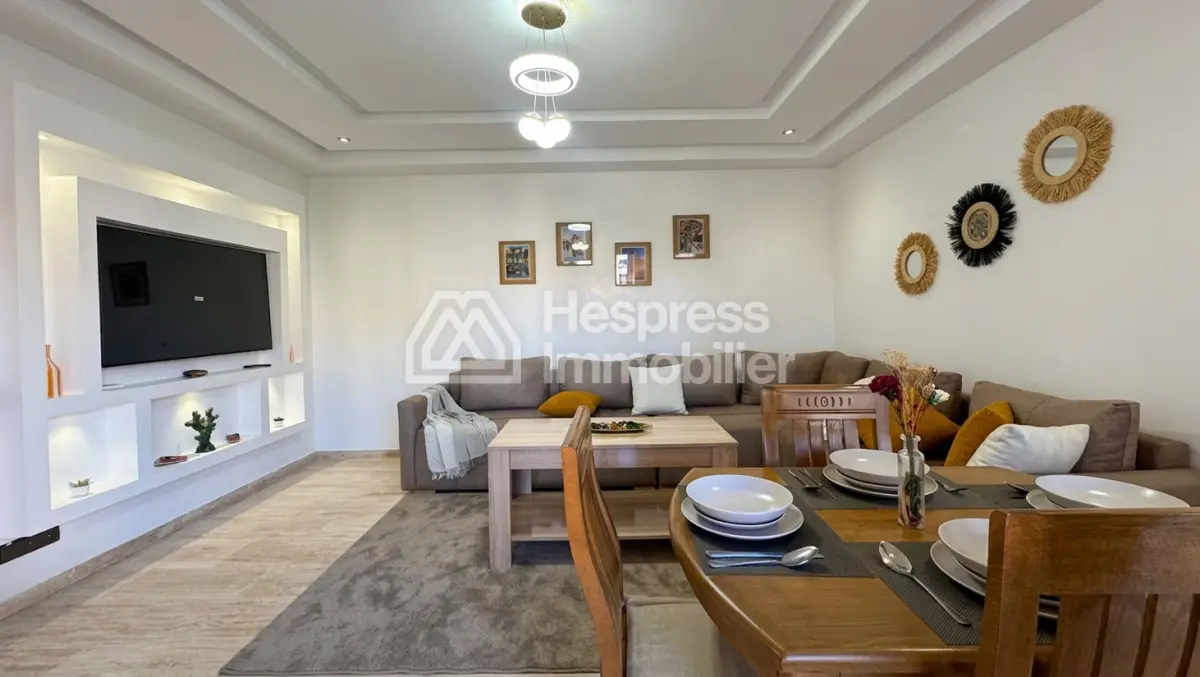 Appartement meublé 1 Ch Neuf avec Grande Terrasse – Piscine