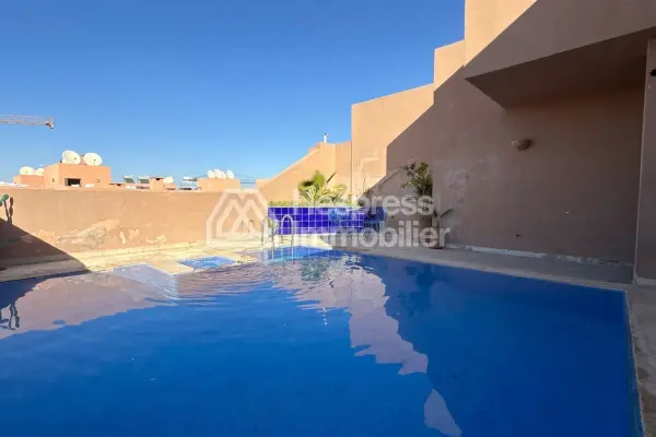 Appartement meublé 1 Ch Neuf avec Grande Terrasse – Piscine