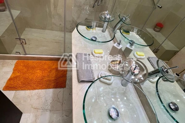 Modern furnished rental with terrace and swimming pool