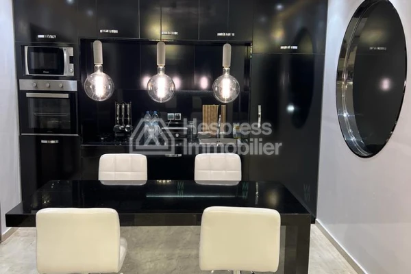 Modern furnished rental with terrace and swimming pool