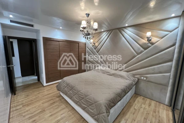 Modern furnished rental with terrace and swimming pool