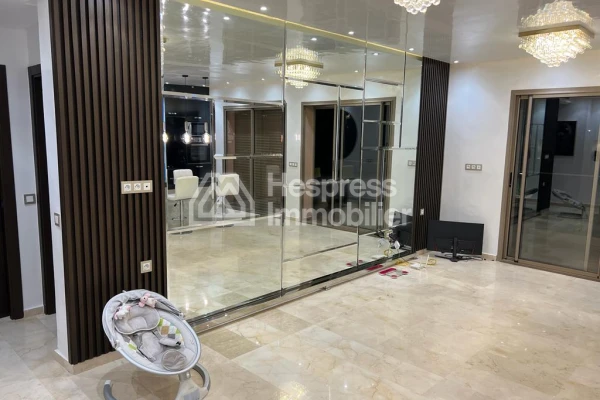 Modern furnished rental with terrace and swimming pool