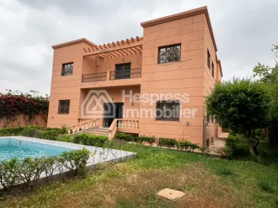 À vendre villa d'exception à targa, marrakech