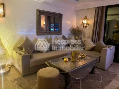 Riad-style apartment, 85 m², near Gueliz