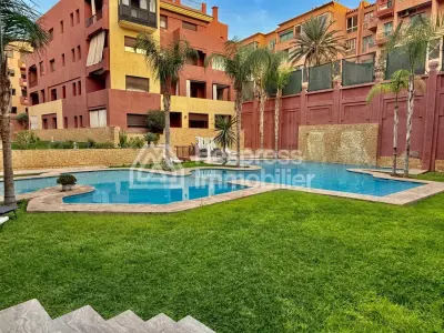 Riad-style apartment, 85 m², near Gueliz