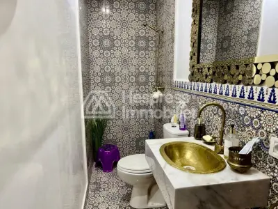 Riad-style apartment, 85 m², near Gueliz