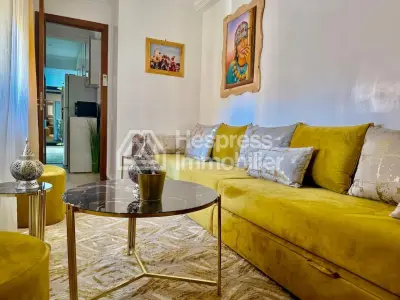 Riad-style apartment, 85 m², near Gueliz
