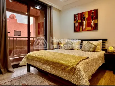 Riad-style apartment, 85 m², near Gueliz