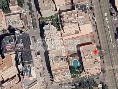 Land on Avenue Abdelkrim El Khattabi, Marrakech