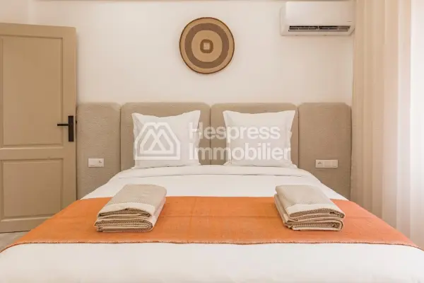 Furnished apartment for rent – Gueliz , Marrakech . 2 bedrooms, living room