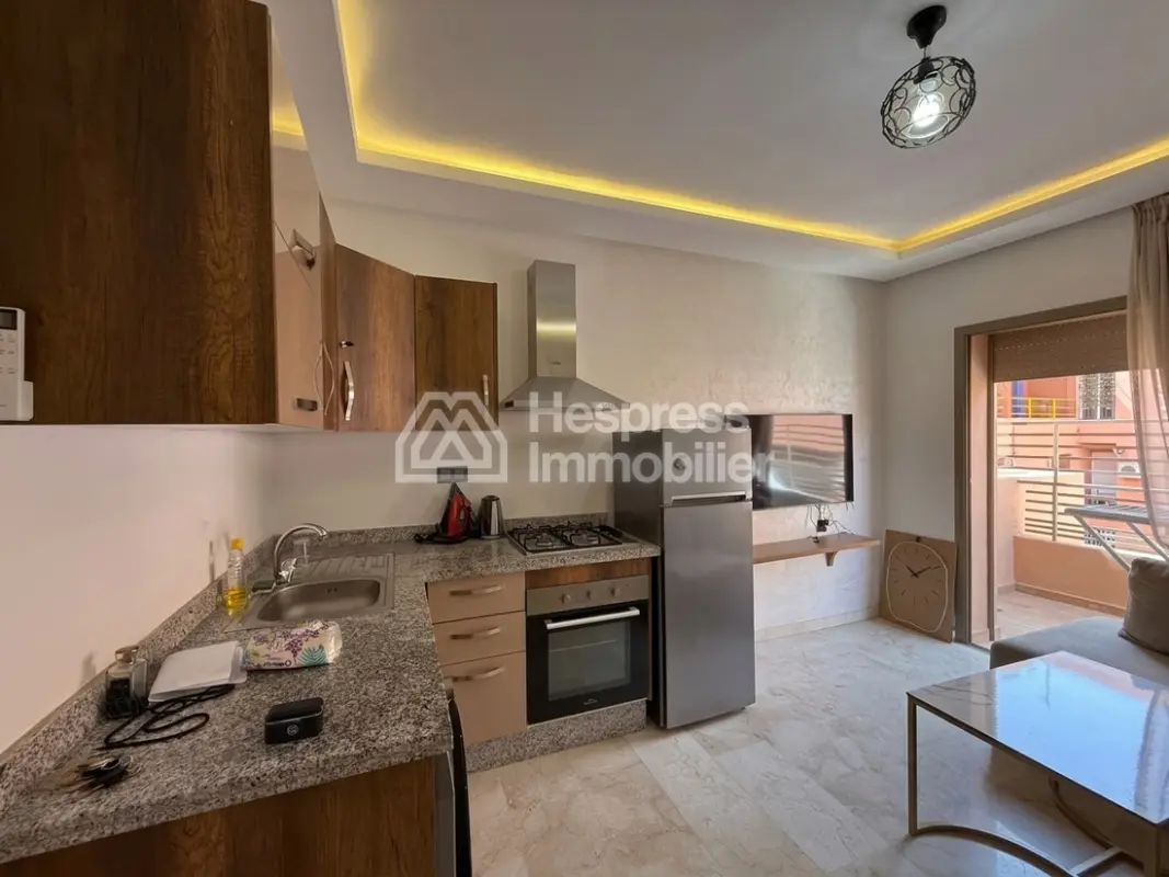 Bel studio à vendre à Route Casablanca. 2 pièces confortables. Meublé